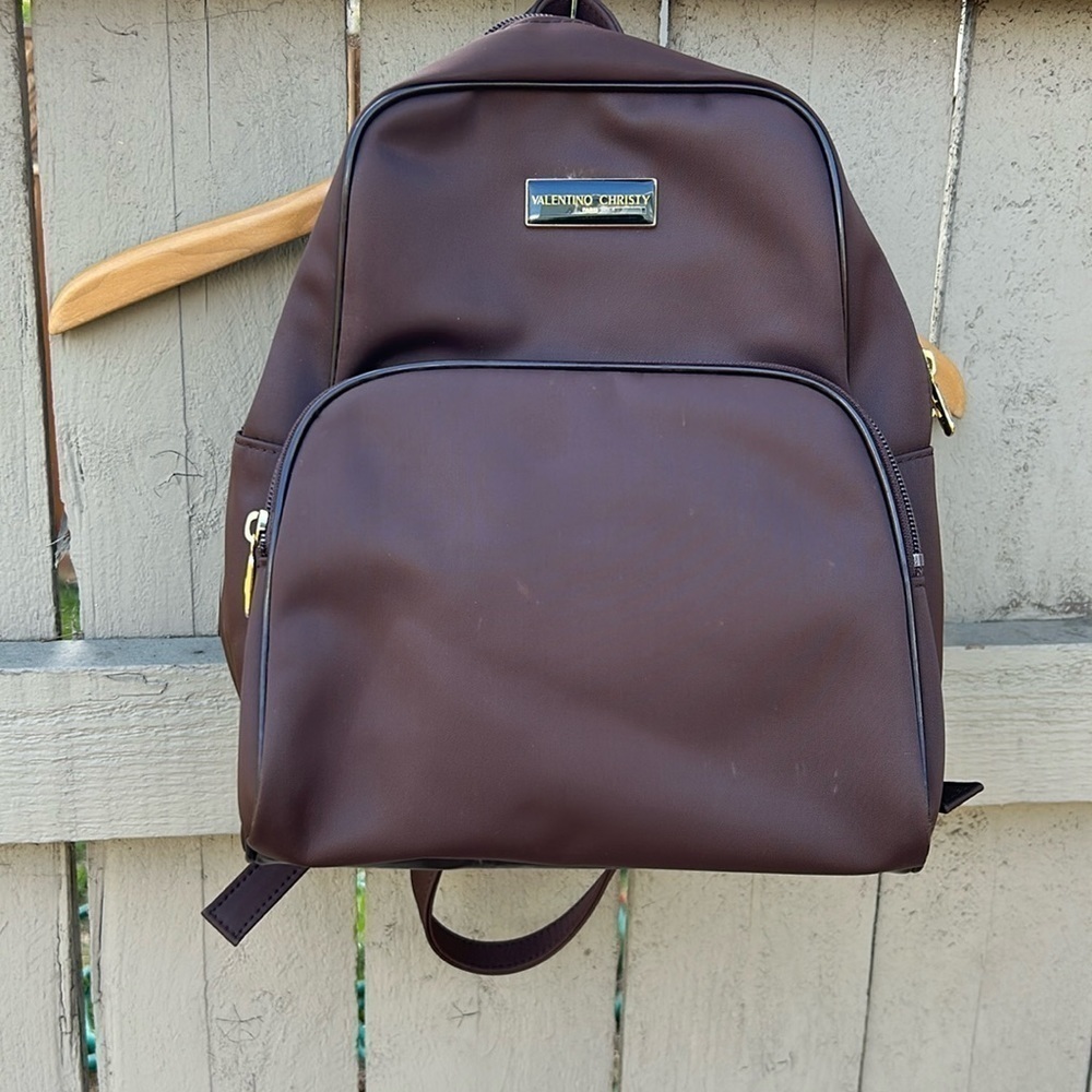 Valentino Christy Paris Nylon Backpack in Excellent Condition
